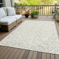 thumbnail image 6 of Addison Rugs Chantille Indoor/Outdoor Transitional Circles Ivory Washable Rectangle Rug, 2'6" x 3'10", 6 of 6