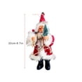 thumbnail image 2 of Fiudx Ofertas Flash Del Día Solo En Línea Adornos Navideños Eléctricos, Muñeco De Papá Noel De Franela De Pie, Decoración, Colgante De Regalo De Navidad, 2 of 2