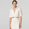 thumbnail image 3 of Glamorstar Skinny Belts for Women Thin PU Leather Waist Belt with Gold Buckle for Dresses, 3 of 6