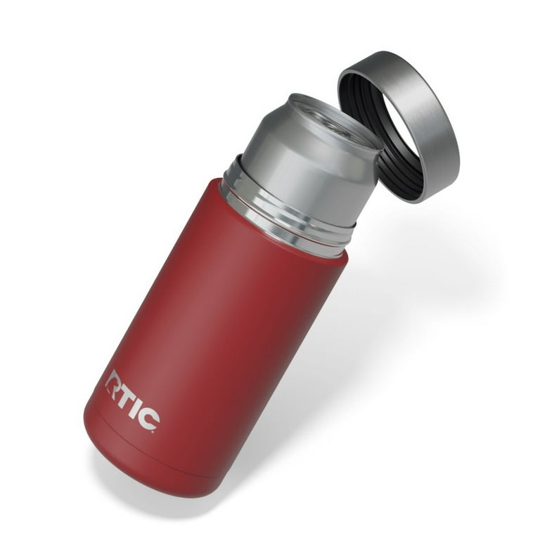 RTIC 16 oz Stainless Steel Insulated Craft Can Cooler, Black