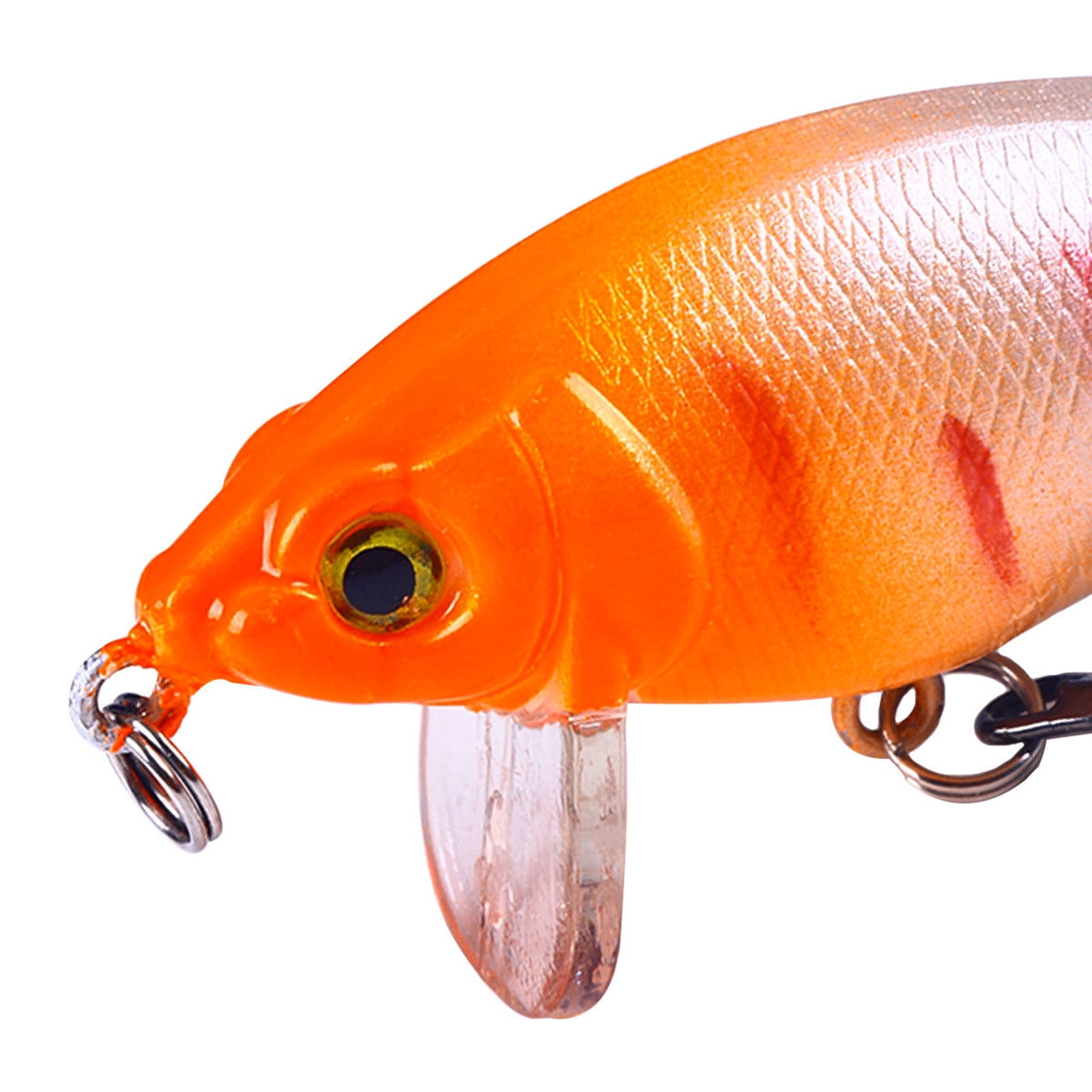 LWVITH 20 Pack Fishing Lures Kit, Soft Plastic Fish Bait Set with Crankbaits Spoons, Lifelike Floating Sinking Lures for Freshwater Saltwater, Bass Trout Salmon Fishing Tackle, Angler Gift