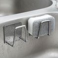 thumbnail image 2 of Qucyy Piece Quality Sponge Holder for Kitchen Sink, Small Strong Adhesive Stainless Steel Sponge Holder, Rustproof and Waterproof Quick Dry Kitchen Sink Caddy, 2 of 5