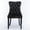 Black, variant on CQSXDA Contemporary Velvet Upholstered Dining Chair Featuring Nailhead Trim and Solid Wood Legs - Single Piece, Beige
