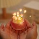 thumbnail image 5 of Lámpara de tulipán hecha a mano con simulación de flores para dormitorio, lámpara de mesa para dormir, luz de noche con tulipanes, regalo de cumpleaños, 5 of 5