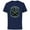 Navy, variant on Marvel Black Panther T'Challa Emblem Wakanda Forever - Short Sleeve Cotton T-Shirt for Adults - Customized-Athletic Heather