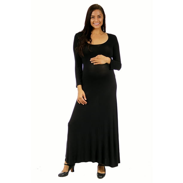 24/7 Comfort Apparel 24seven Comfort Apparel Long Sleeve Maternity