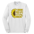 thumbnail image 2 of Wild Bobby, I'm Sunshine Mixed With A Little Hurricane , Inspirational/Christian, Men Long Sleeve Shirt, White, XX-Large, 2 of 5