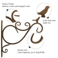 thumbnail image 4 of Wall Hanging Plant Bracket,2 Pack 12-inch Retro Iron Metal Wall Hanger for Hanging Plant Flower Bird Planter Indoor Outdoor,Retro, 4 of 5