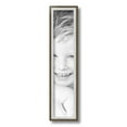 thumbnail image 2 of ArtToFrames 4x19" Silver with Stained Grey Picture Frame, Silver Wood Poster Frame, with Regular Glass and 2 (FBPL-4767), 2 of 7