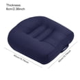 thumbnail image 2 of Greeniant Cojín para asiento de conducción de automóvil de algodón PP, portátil, suave, ergonómico, para interior y exterior, silla de ordenador, Ropa Deportiva, Zapatos Azul oscuro 6cm Greeniant OD023382-04, 2 of 6