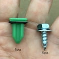 thumbnail image 4 of 5set Car Door Speaker Cover Grommet Screw Nut Clips for Toyota, 4 of 5