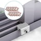 thumbnail image 5 of 12 clips de seguridad para ventanas, resistentes para la protección infantil, para sujetar los pantalones. Rosa, 5 of 9