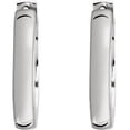 thumbnail image 2 of FB Jewels 925 Sterling Silver 14X2.25 mm Pair Polished Hinged Earring, 2 of 2