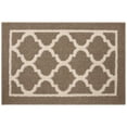 thumbnail image 1 of Hometrends Lawson Taupe Polyester Area Rug, 1 of 7