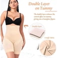 thumbnail image 4 of Werena Shapewear Shorts Tummy Control for Women High Waisted Body Shaper Underwear Slimming Slip Shorts Under Dresses, 4 of 7