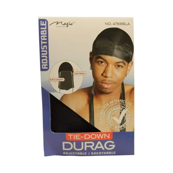 DDI Durag Cool Nylon Black Only