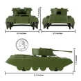 thumbnail image 2 of Tanques antiaéreos Toy BMC Classic Payton, 4 unidades, para niños mayores de 5 años, 2 of 9