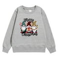 thumbnail image 4 of Sweat à Capuche Imprimé Bonhomme de Neige de Noël Automne Hiver pour Enfants, 4 of 4