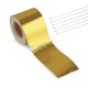 thumbnail image 1 of Cinta adhesiva para tubo de escape, aislamiento de alta temperatura, rollo con respaldo reflectante, cinta de papel de aluminio, decoración para Automoción decorativa y accesorios Oro 9mx5cm, 1 of 7