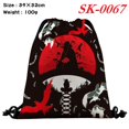 thumbnail image 1 of Naruto Akatsuki Uchiha Itachi De Dibujos Animados Estudiante Casual Bolsa De Lona Color Cordón Deportes Al Aire Libre Mochila Regalo, 1 of 4
