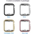 thumbnail image 4 of Tekcoo Compatible for Apple Watch Series 4 Series 5 [44mm] Case, [4-Pack] with Built-in TPU Screen Protector - Around Full Body Protective Ultra Thin Bumper Flexible Lightweight Cover for iWatch 5 4, 4 of 6