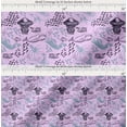 thumbnail image 2 of Soimoi Cotton Poplin Fabric Octopus,Whale & Jellyfish Ocean Print Fabric by Yard 42 Inch Wide, 2 of 7