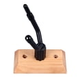 thumbnail image 1 of Compact Design Violin Hanger Wall Mount Holder Hook, Durable And Sturdy, Very Convenient With Wood Base For   And Beautiful Display, 1 of 8