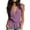 #499-Purple, variant on Favoffer Women's Linen Peplum Blouse V Neck Sleeveless Shoulder Tie Relaxed Fit Summer Daily Vacation Leisure Casual Shirt