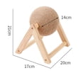 thumbnail image 2 of Pelota rascadora para gatos, juguete interactivo para gatos, poste rascador estable, muebles para mascotas, sisal natural resistente al desgaste, suministros para mascotas, accesorios para, 2 of 8