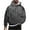 Mens Hoodies Sweatshirts Dark Gray, variant on Mens Pullover Hoodies Sweatshirts Big & Tall M-4X Plus Size Long Sleeve Tops with Pocket Casual Basic Loose Argyle Printed Comfort Hoodie