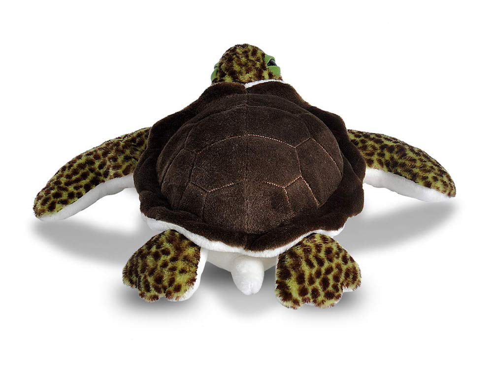 Wild Republic Cuddlekins Stuffed Animal Green Sea Turtle 