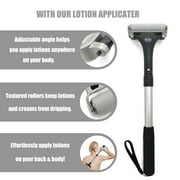 EASACE Lotion Applicator for Back Body with Long Handle Adjustable Roller for Back Self