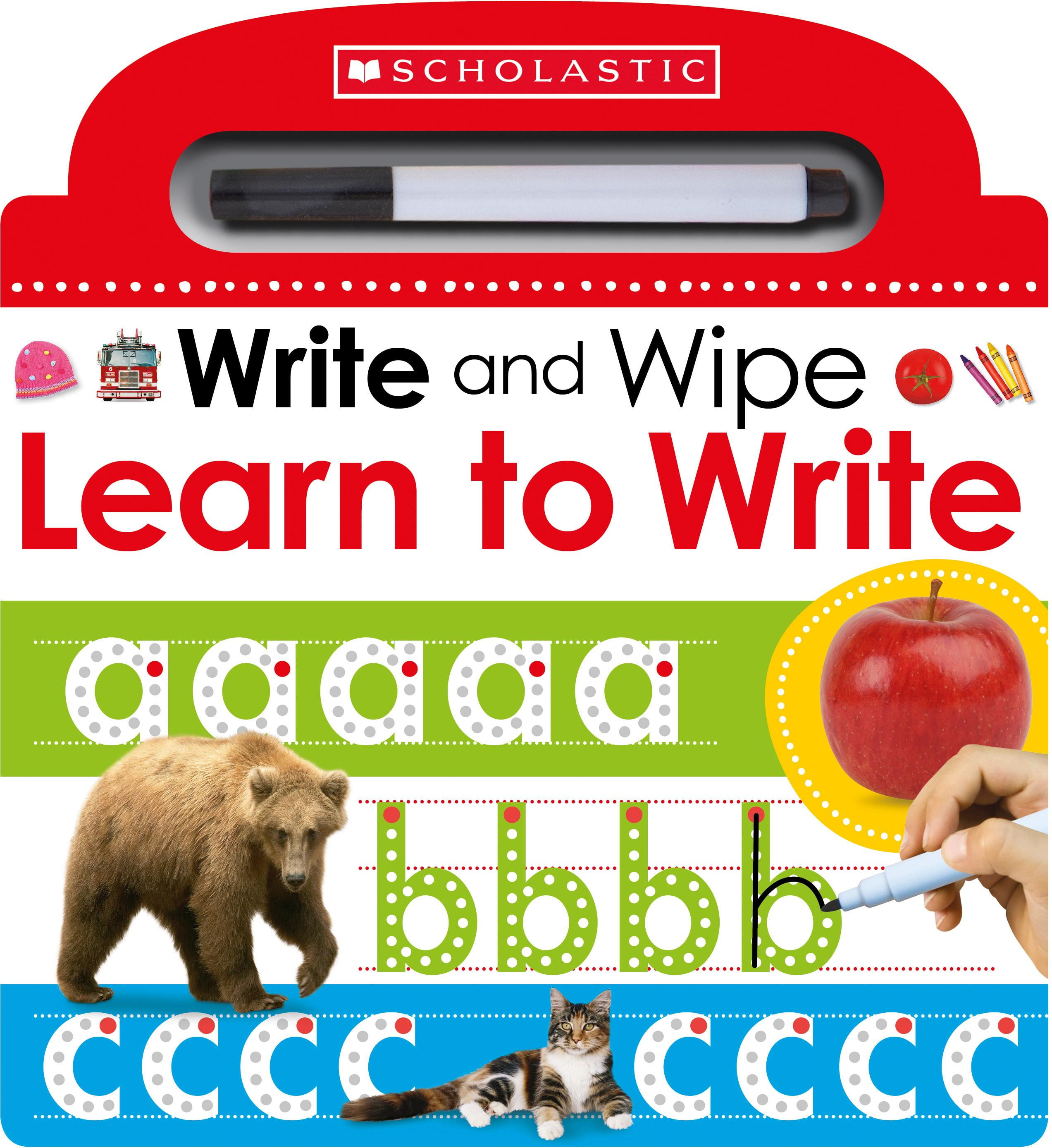 Learn to Write (Scholastic Early Learners Write and Wipe) (Board Book)