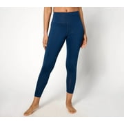 Tommie Copper Lower Back Support Compression Leggings - Navy Large