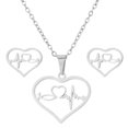 thumbnail image 1 of PVCS Women's Fashion Pendant Earring Set Color Clavicle Necklace Exquisite Earrings, 1 of 4