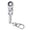 M silver, variant on Portable 10mm Ratchet Wrench Keychain with 180 Degree Rotating Head Lightweight