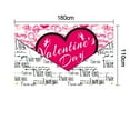 thumbnail image 5 of Happy Valentines Day 71x43 Inch | Valentines Day Backdrop for Valentines Day Decor | Valentines Backdrop for Valentines Banner Decorations, 5 of 5