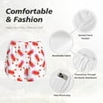 thumbnail image 6 of Lsque Crayfish And Hearts Printed Women's Running Shorts with Liner Pockets,Elastic Quick Dry Workout Athletic Gym Yoga Shorts,Womens High Waist Shorts-X-Large, 6 of 9