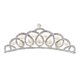 thumbnail image 1 of KAKOWELY Corona de perlas para boda, hermoso tocado de novia, accesorio para el cabello de fiesta de moda, 1 of 5