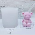 thumbnail image 3 of Molde de silicona con osito de peluche 3D for hacer velas y proyectos artesanales, perfecto for aromaterapia y adornos hechos a mano, 3 of 6