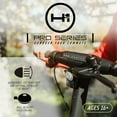 thumbnail image 3 of H-1 Pro Series Ace R350/R450 Foldable Electric Scooter with 350W/450W Brushless Motor, 15.5 to 20 mph Max Speed, 10” Self-Sealing Tubeless Tires, and 18.5 to 25.6 Mile Range, 3 of 5