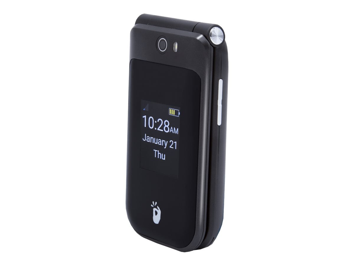 Snapfon Ezflip 4g Touch Screen Big Button Flip Phone For Seniors Nationwide 4g Volte Sos Button Hearing Aid Compatible Mobile Monitoring Service Ready Locked To Snapfon Network Walmart Com Walmart Com