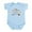 Sky Blue, variant on CafePress - What Happens At Memere's... Infant Bodysuit - Baby Light Bodysuit, Size Newborn - 24 Months