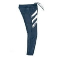 thumbnail image 3 of Adidas Women's Own The Run 3-Stripes Fast Tights, Legacy Blue \ White ,S - US, 3 of 4