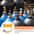 thumbnail image 4 of SHISUYAN Propane Tank Holder Gas Cylinder Bracket 40L Tank Mount With Safety Strap, 4 of 8