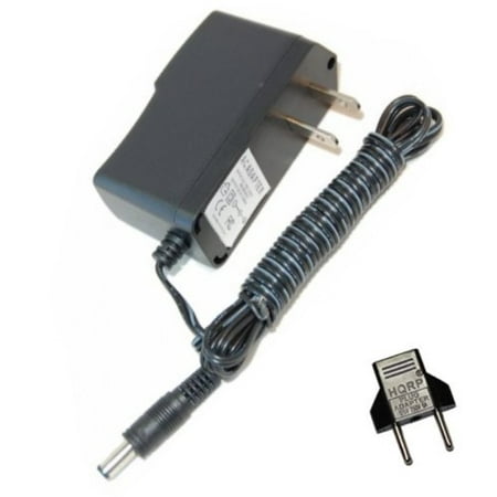 HQRP AC Adapter for Digitech RP50, RP80, BP50, BP80, The Weapon- Dan Donegan-XAS-DD Power Supply Cord + Euro Plug