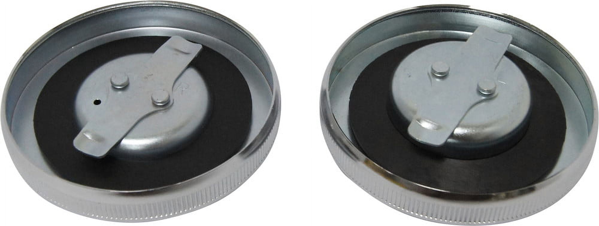 Harddrive Cam Style Gas Cap Set Chrome - 75-005