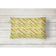 thumbnail image 2 of Carolines Treasures BB7571PW1216 Watercolor Carrots Canvas Fabric Decorative Pillow  12H x16W multicolor, 2 of 3