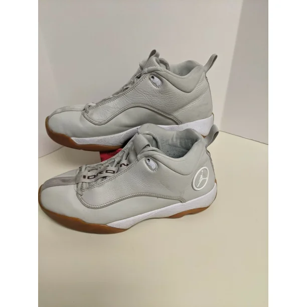 Ni - ke Air Jordan Jumpman Pro Quick Grey Men’s Size 7.5 Light Bone White.