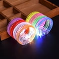 thumbnail image 3 of 10PCS Battery-Powered LED Bracelet for Fun Nights and Parties, Excitement Accessory, Running Light-Up Bracelet for Bars and Parties, 3 of 4